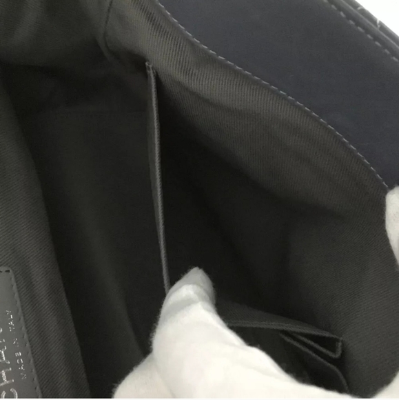 CHANEL Boy Gray Quilted Matelasse CC Logo Lambskin Chain Shoulder Bag - Picture 10 of 11